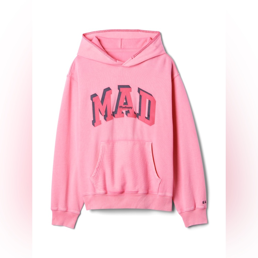 Gap x MadHappy Pink Mad Logo Hoodie Size XS-XXL
